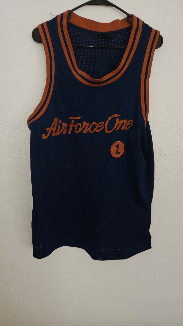 Nike Air Force One Men's Basketball Mesh Jersey Tank Top